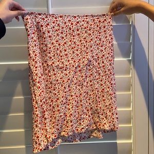 floral flowy brandy melville skirt